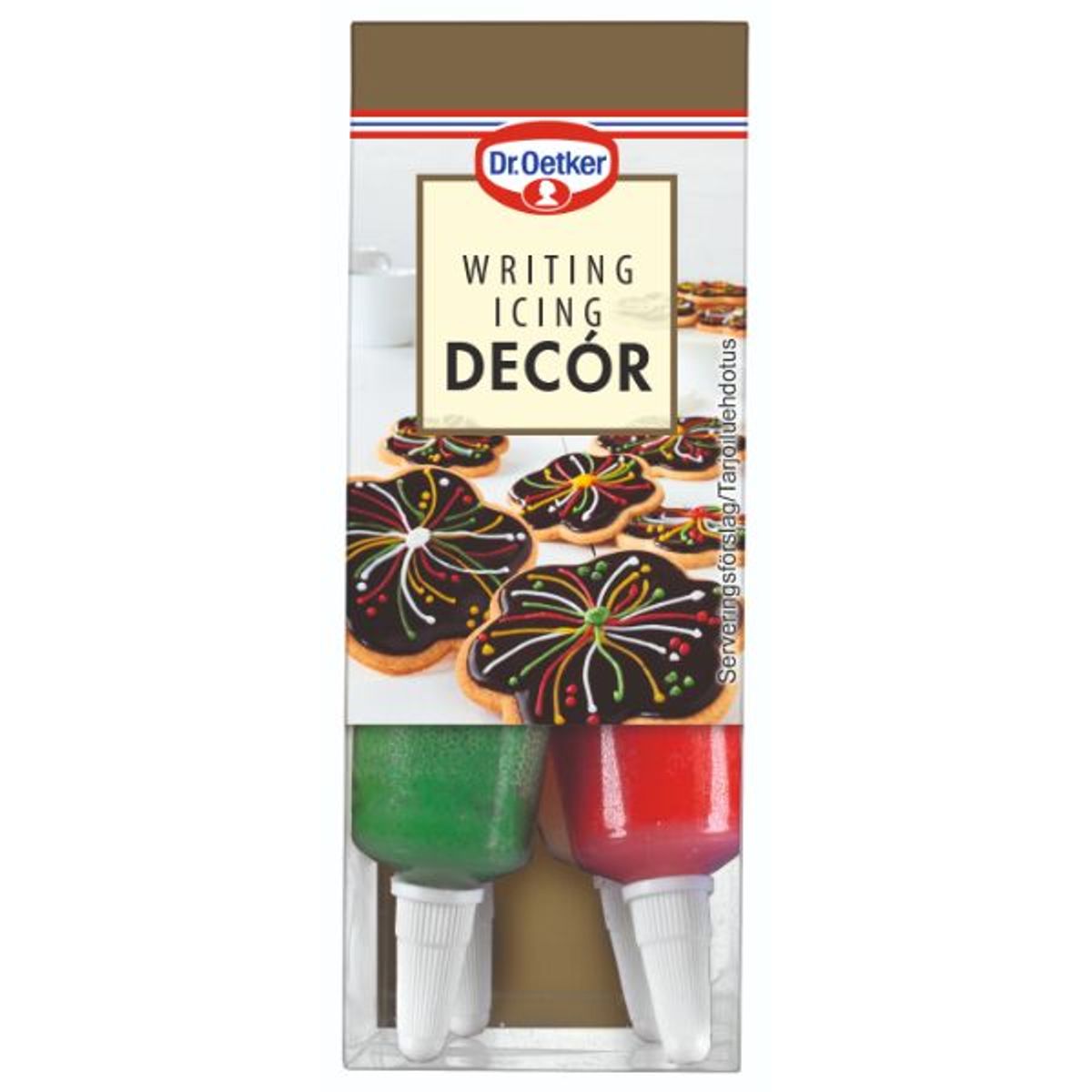 Writing Icing Decór 4 stk - Dr. Oetker