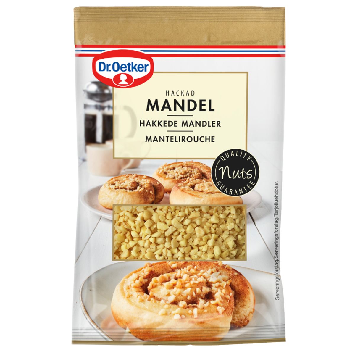 Hakkede mandler 50 g - Dr. Oetker