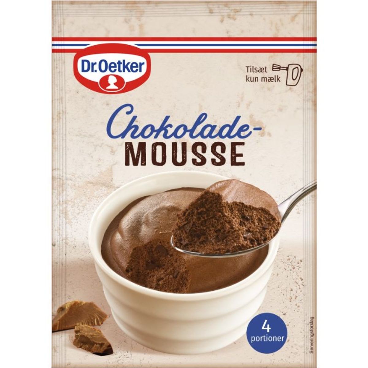 Chokolademousse 92 g - Dr. Oetker