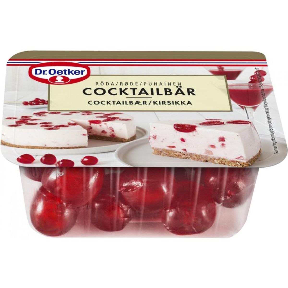 Røde Cocktailbær 100 g - Dr. Oetker