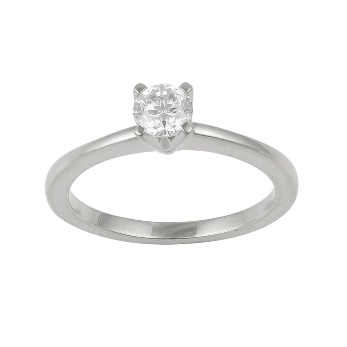 Solitairering i 14 kt Guld eller Hvidguld, 0.50 ct. Diamant - 55