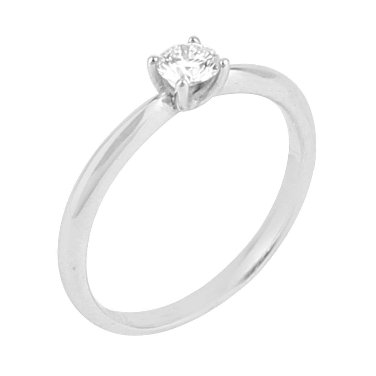 "Grace" solitaire ring i 18 kt. Guld eller hvidguld, 0.20 ct diamanter - 51