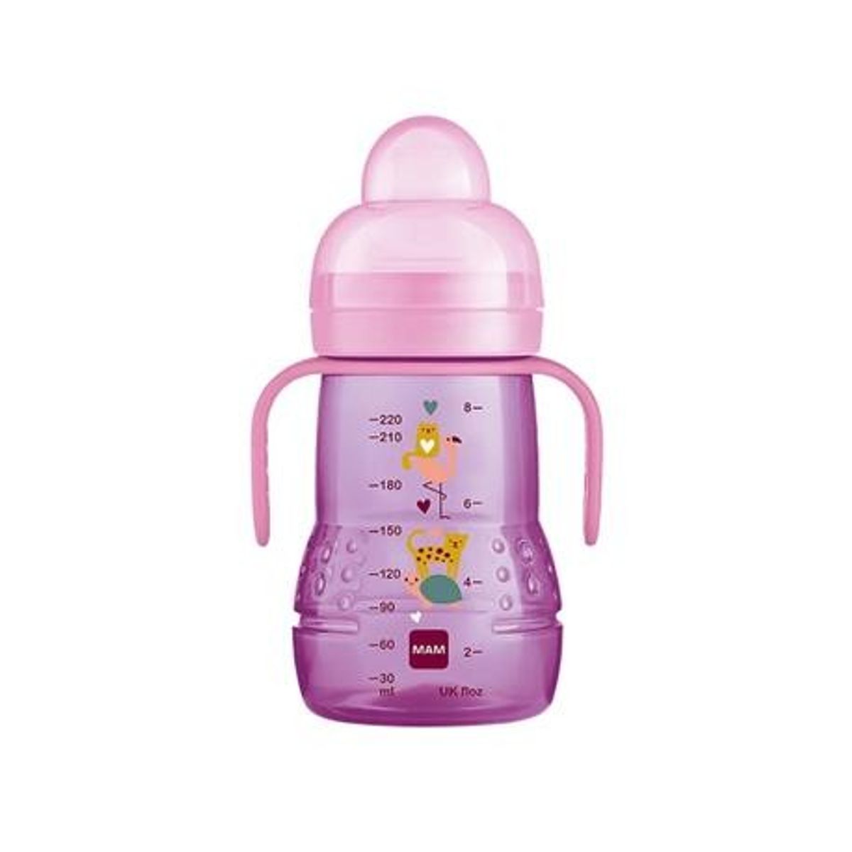 Mam, Trainer, 220 Ml., Pink