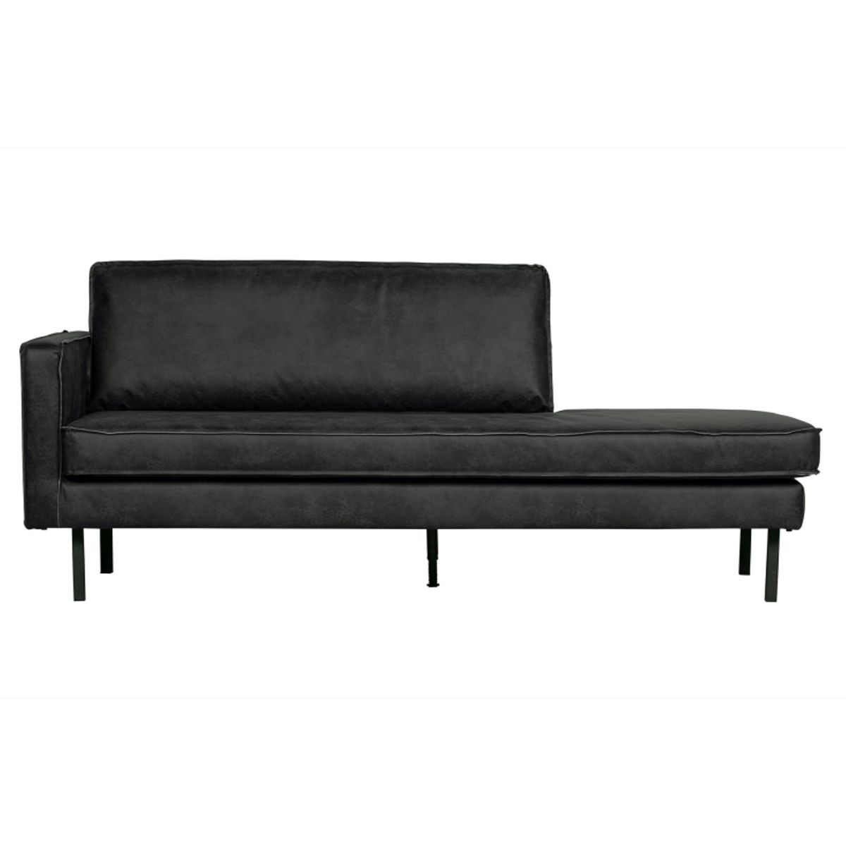 Rodeo Daybed Venstrevendt - Black