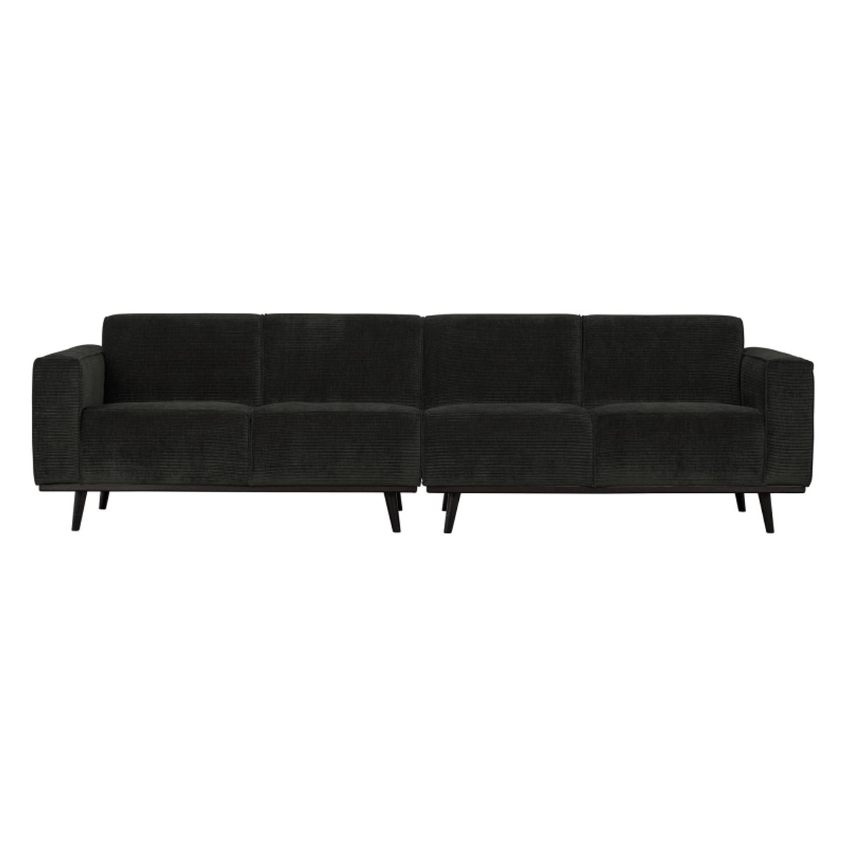 Statement 4-pers Sofa 280 cm Flat Rib - Graphite