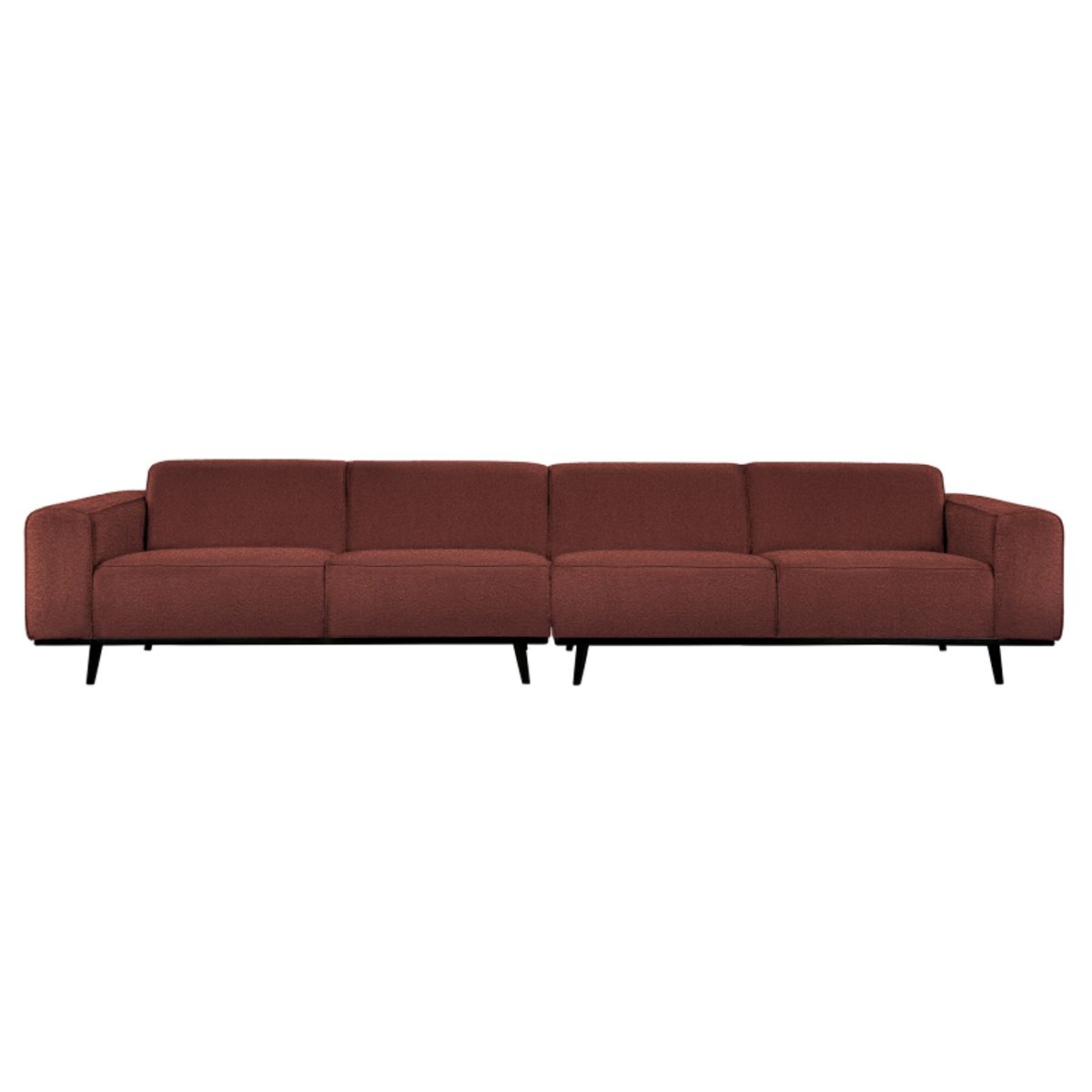 Statement Xl 4-pers Sofa 372 cm Boucle - Chestnut