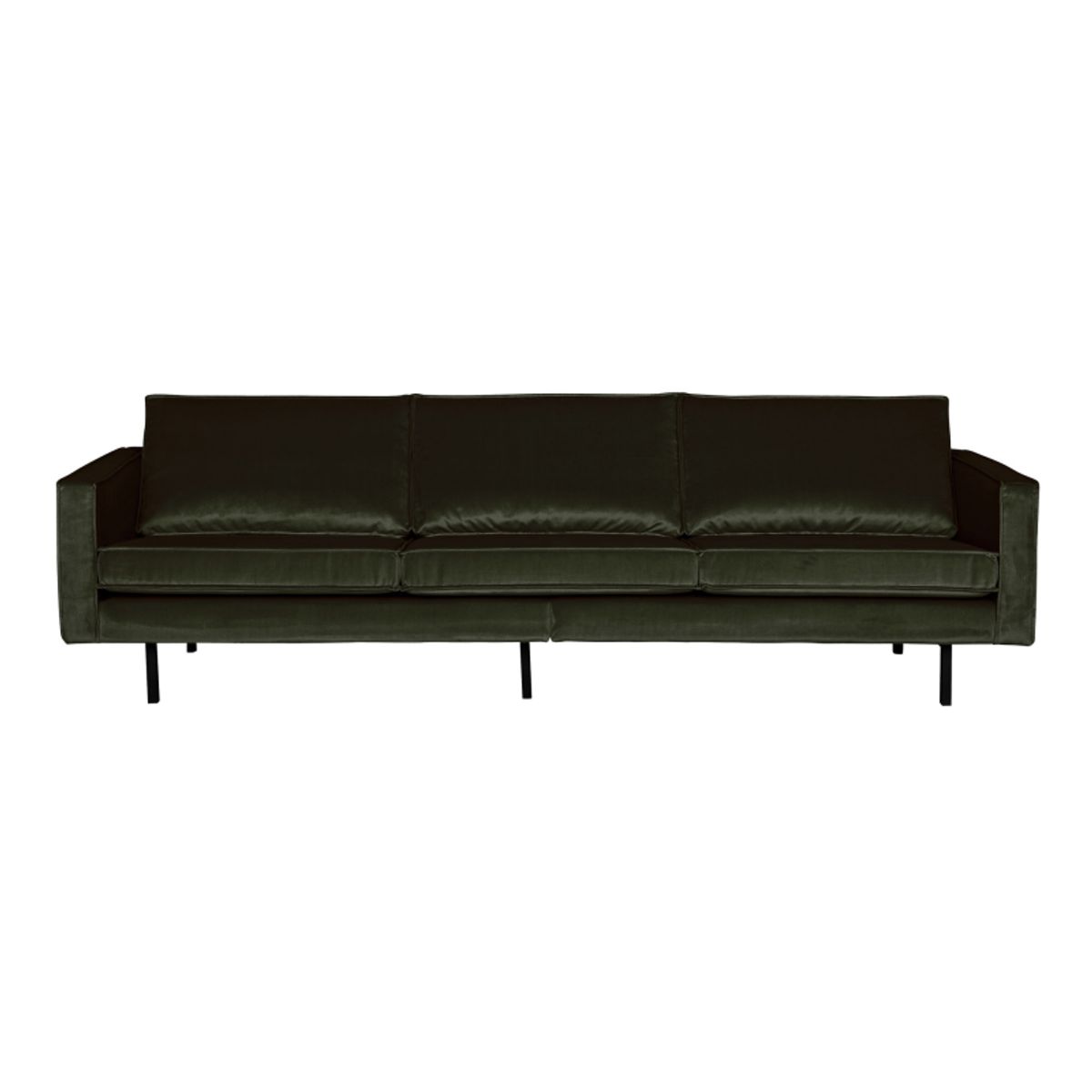 Rodeo 3-pers Sofa Velour - Dark Green