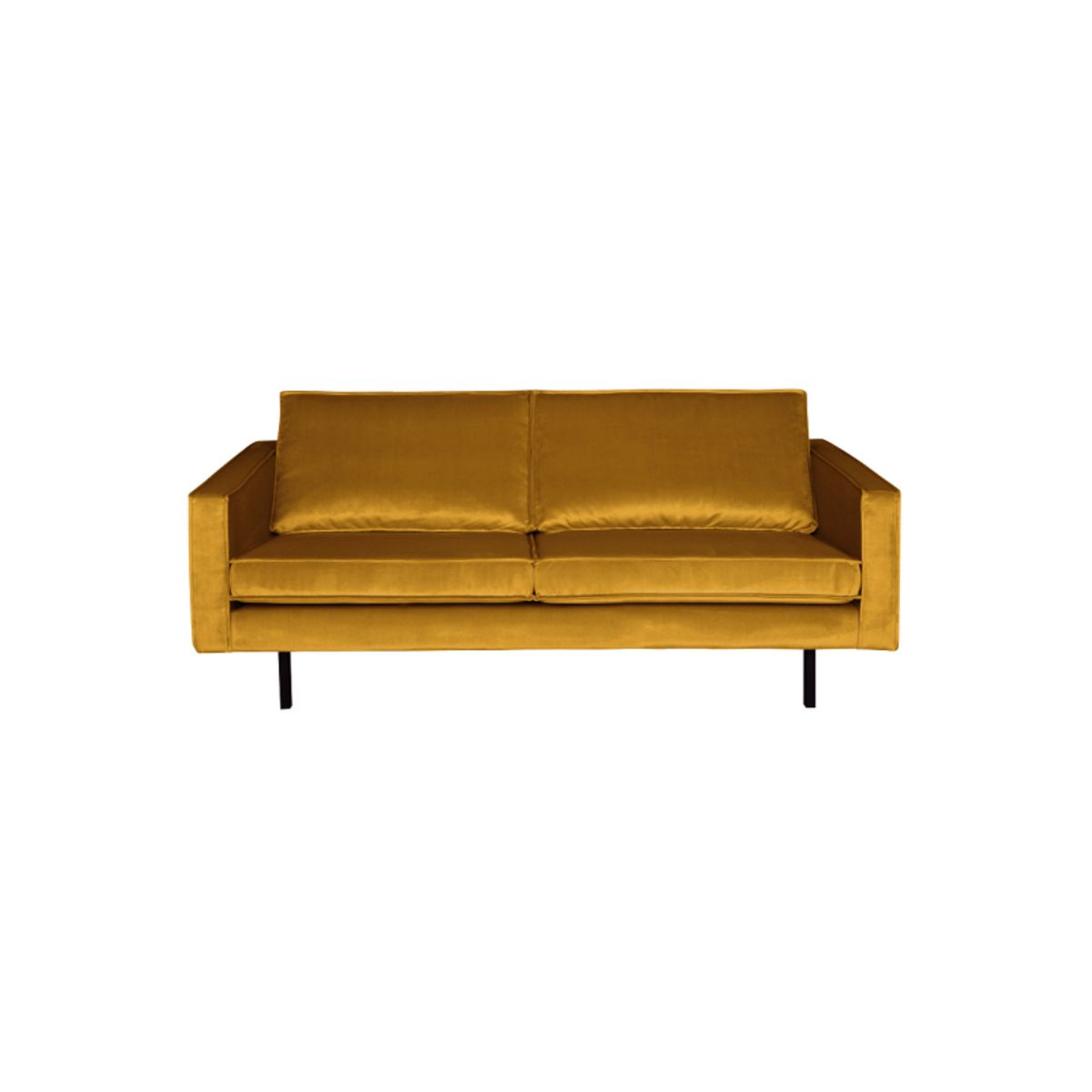 Rodeo 2,5-pers Sofa Velour - Ochre