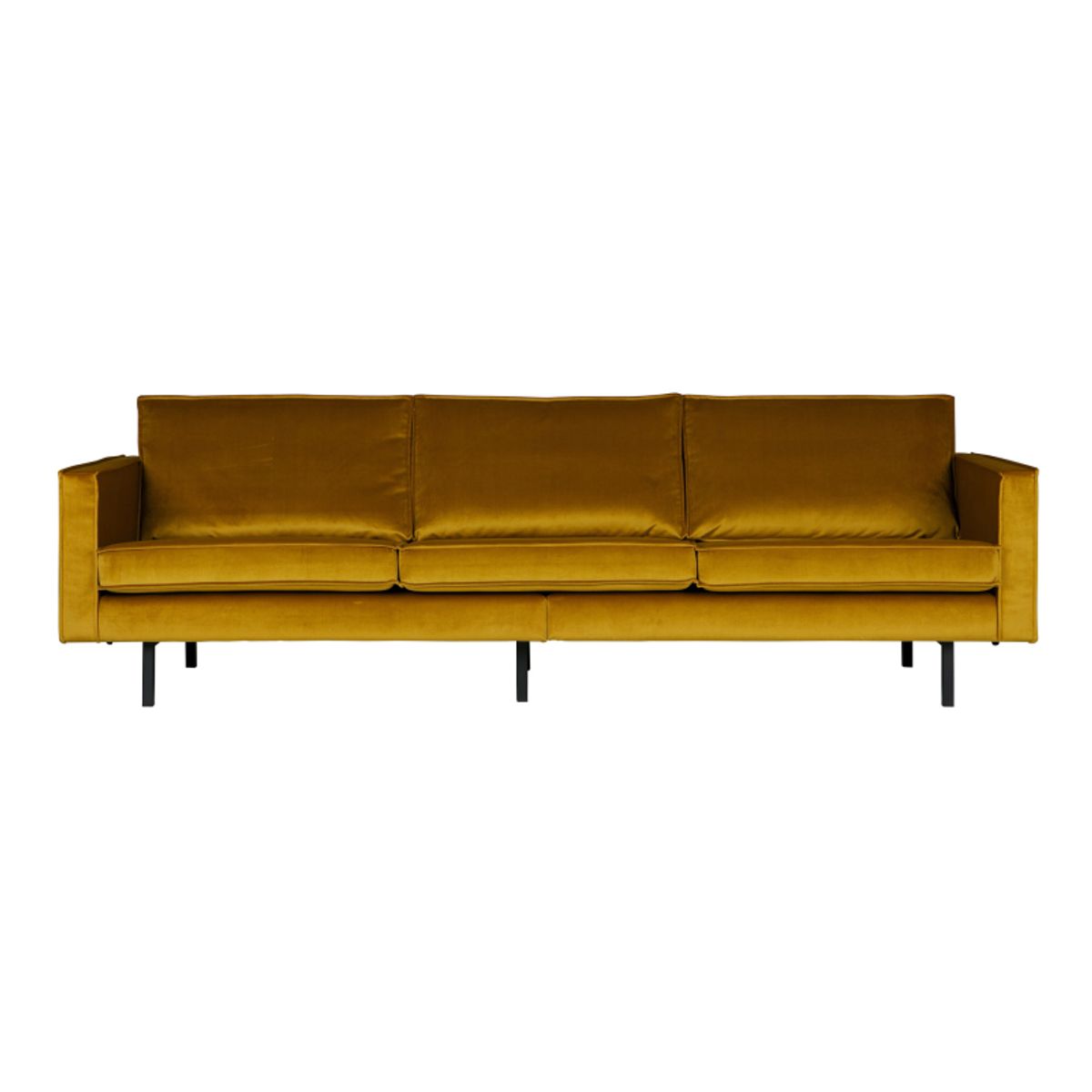 Rodeo 3-pers Sofa Velour - Ochre