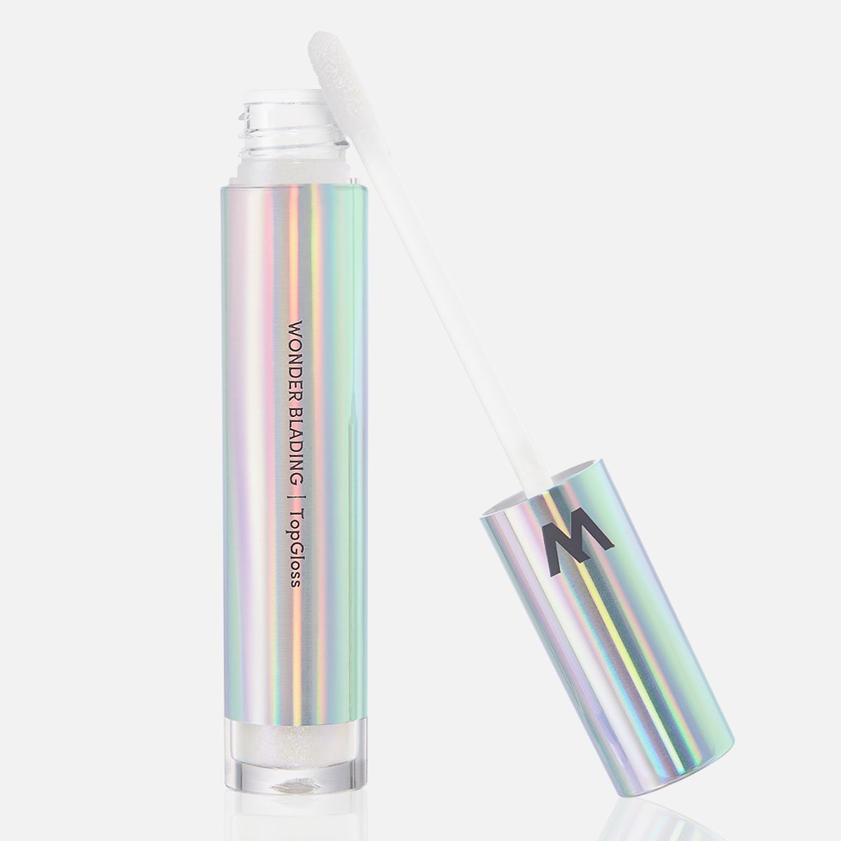 Wonderskin, Wonder Blading Top Gloss, Holographic, 4 ml. - 3D Lipgloss, Lipgloss, Bløde læber