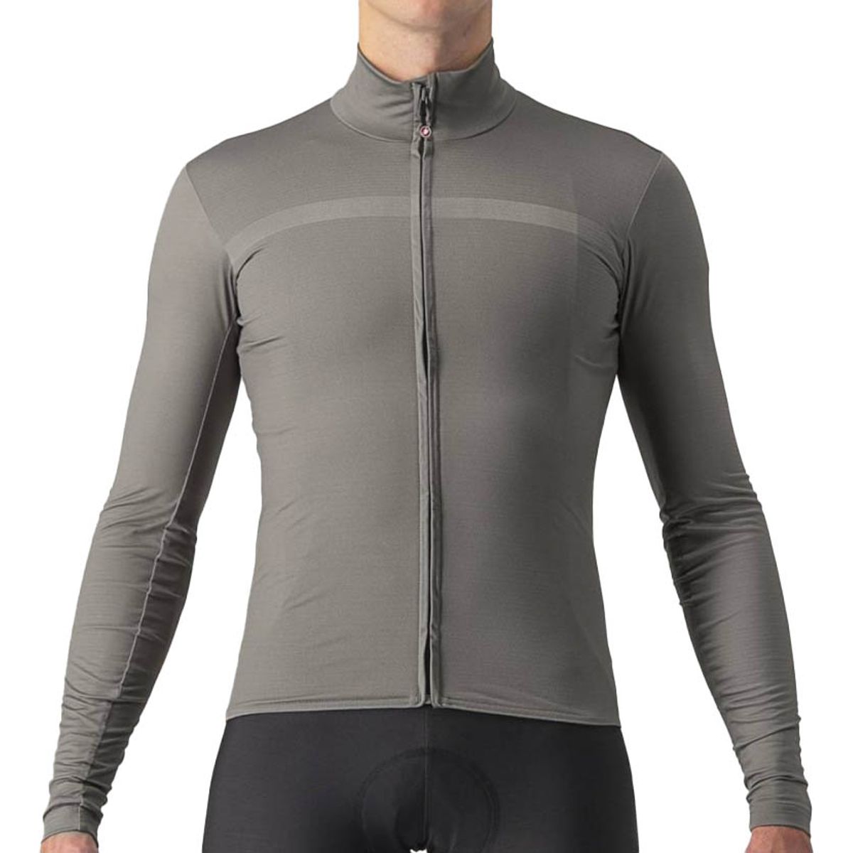 Castelli PRO THERMAL MID LS JERSEY Langærmet - Grå