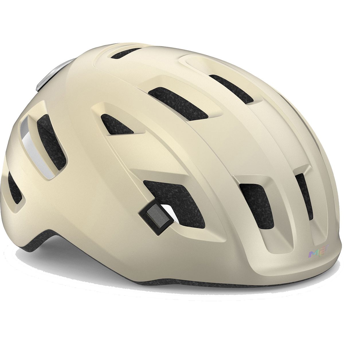 MET Helmet E-Mob - Beige Hvid (elcykel hjelm)