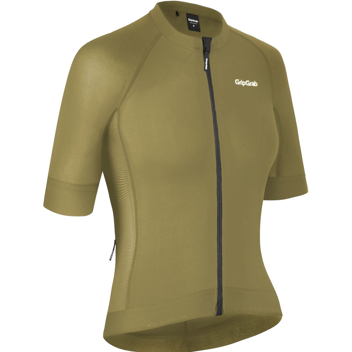 GripGrab Women's Pace Kortærmet Cykeltrøje - Olive Green