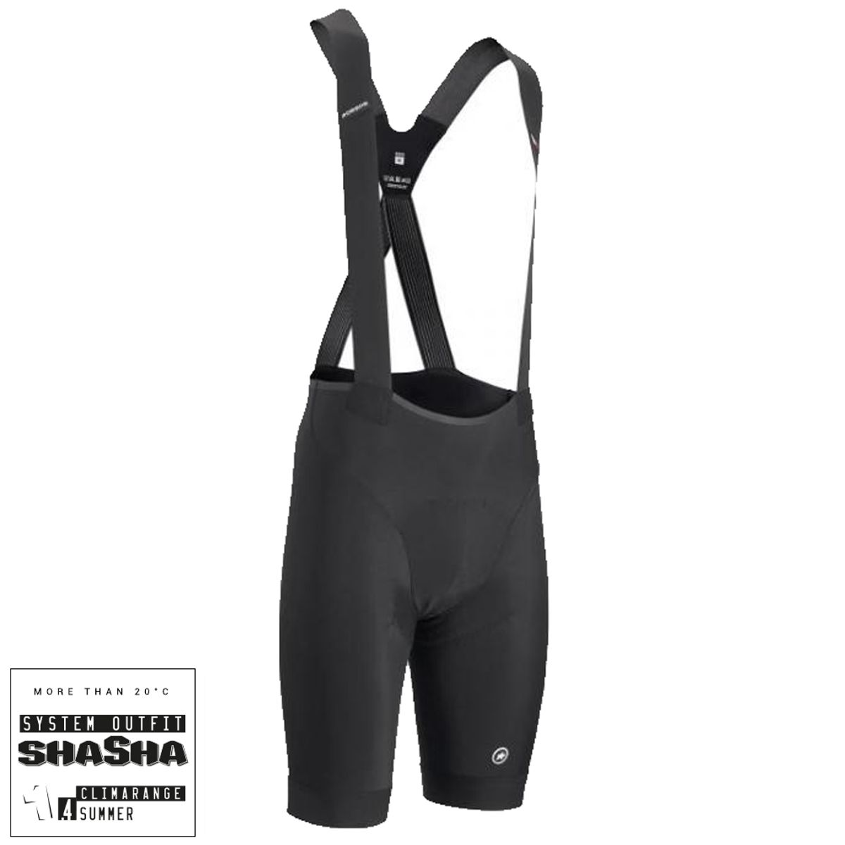 Assos Cykelbukser Equipe RS S9 Bibshorts - Sort