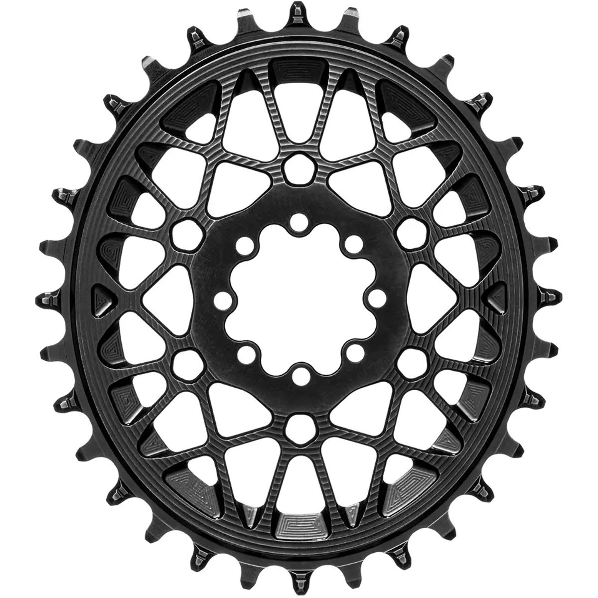 AbsoluteBlack Chainring Direct Mount (T-Type) Singlespeed 34T - Oval - SRAM