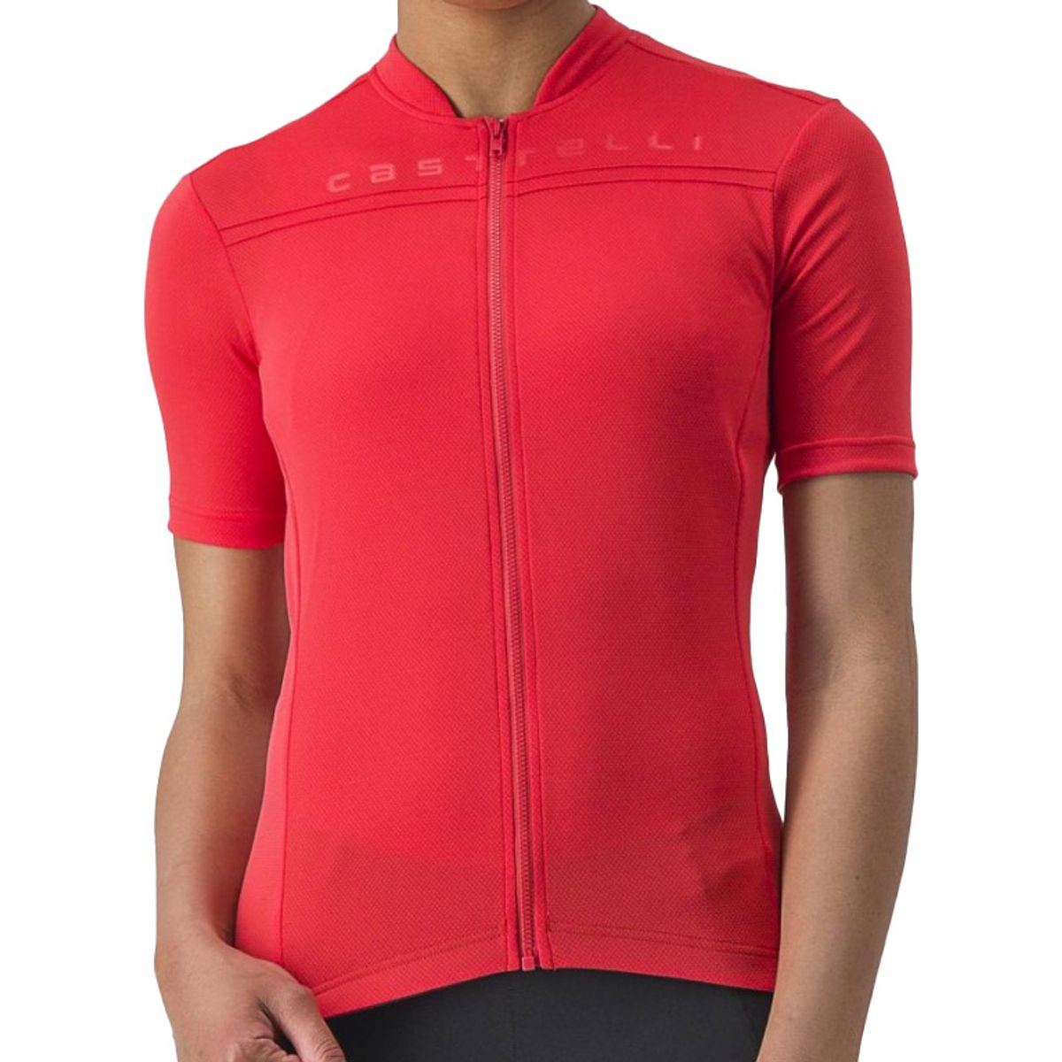 Castelli ANIMA 4 W JERSEY - Rød