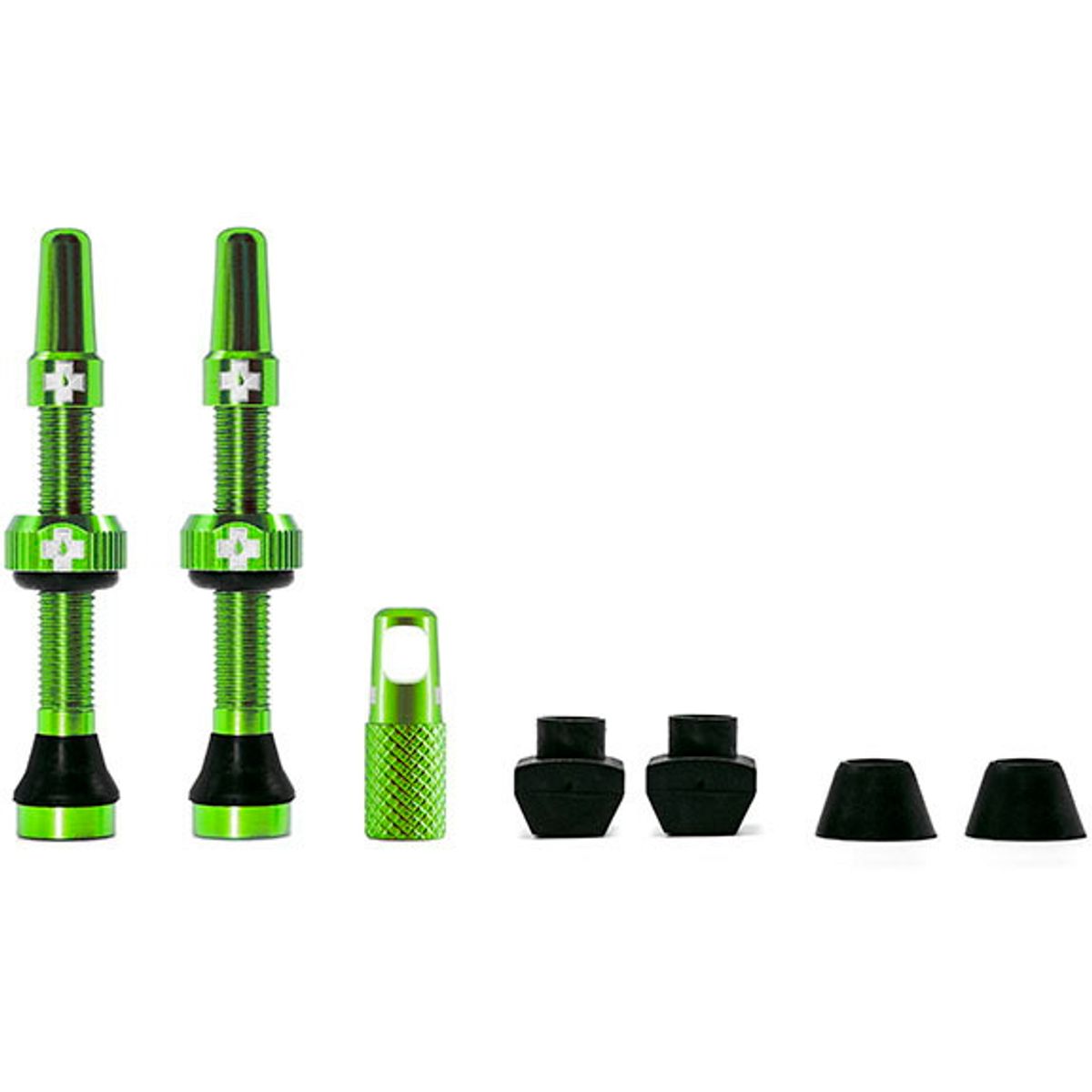 Muc-Off Tubeless Valve / Ventil Kit - 44 mm - Green