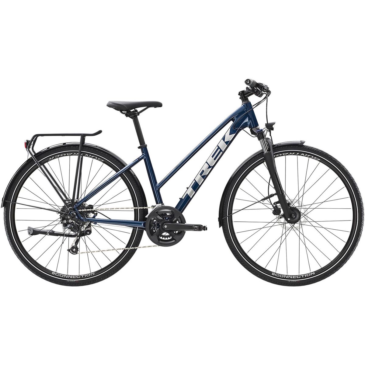 Trek Dual Sport 2 EQ Dame 2022 - Blå