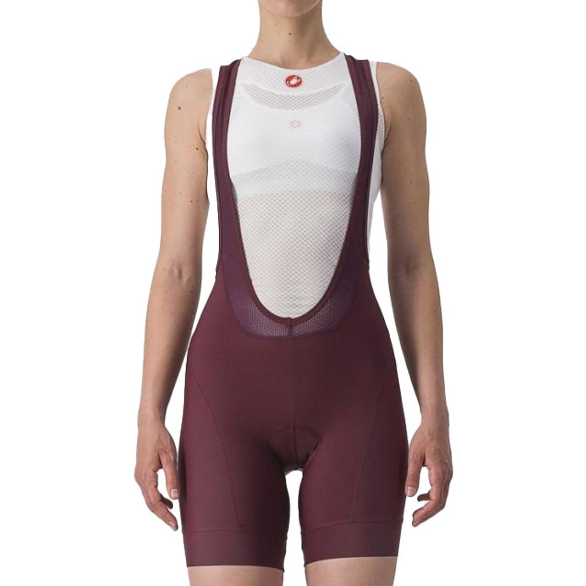 Castelli PRIMA BIBSHORT Cykelbukser - Bordeax/Persian