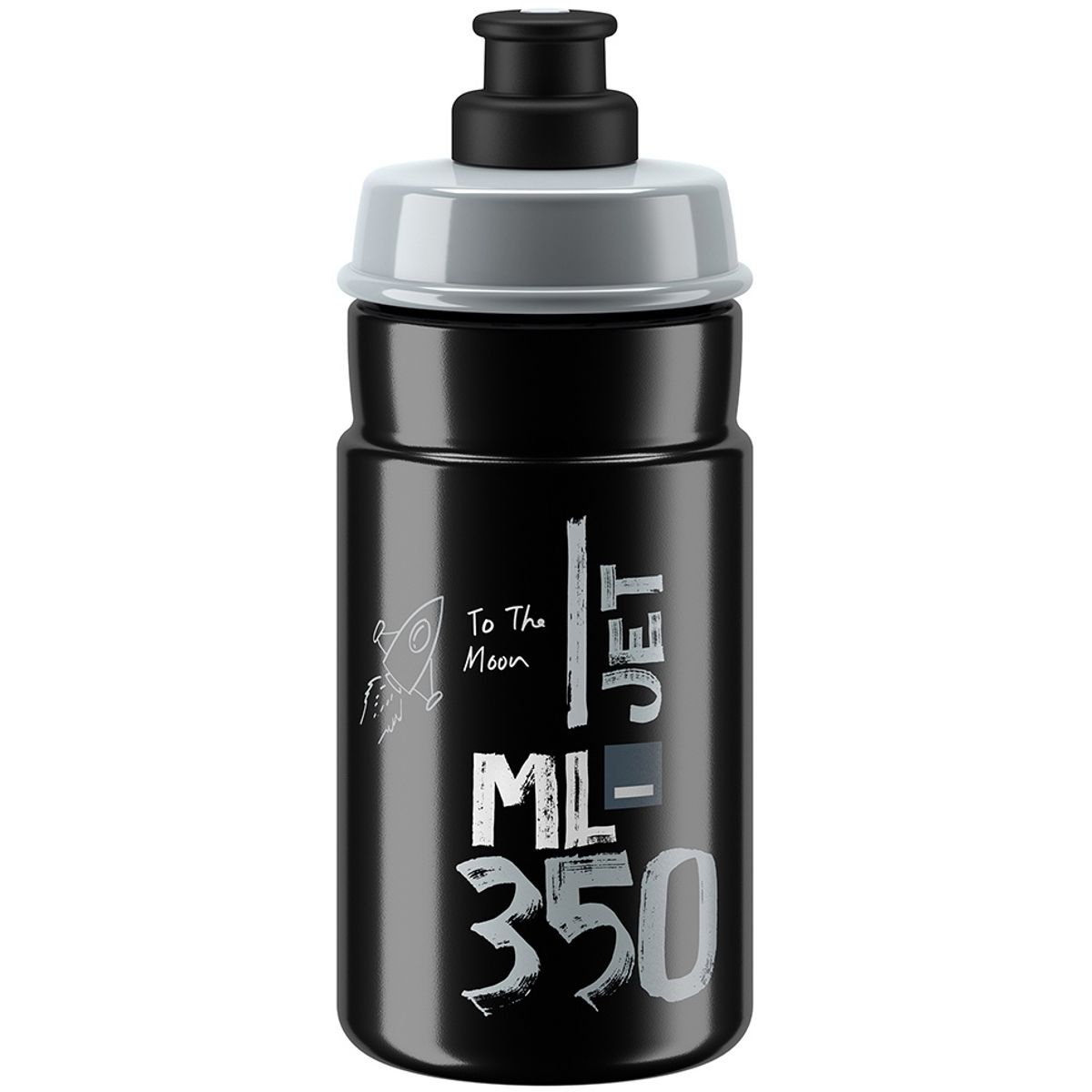 Elite JET Drikkedunk - 350ml - Black Grey