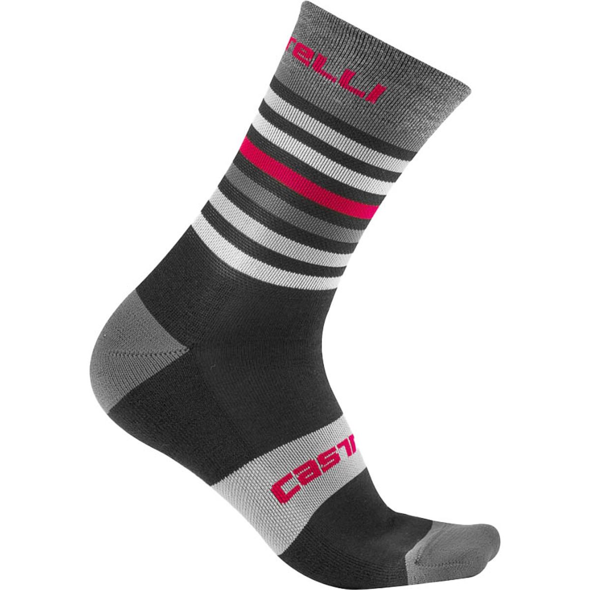 Castelli GREGGE 15 SOCK - Sort/Grå