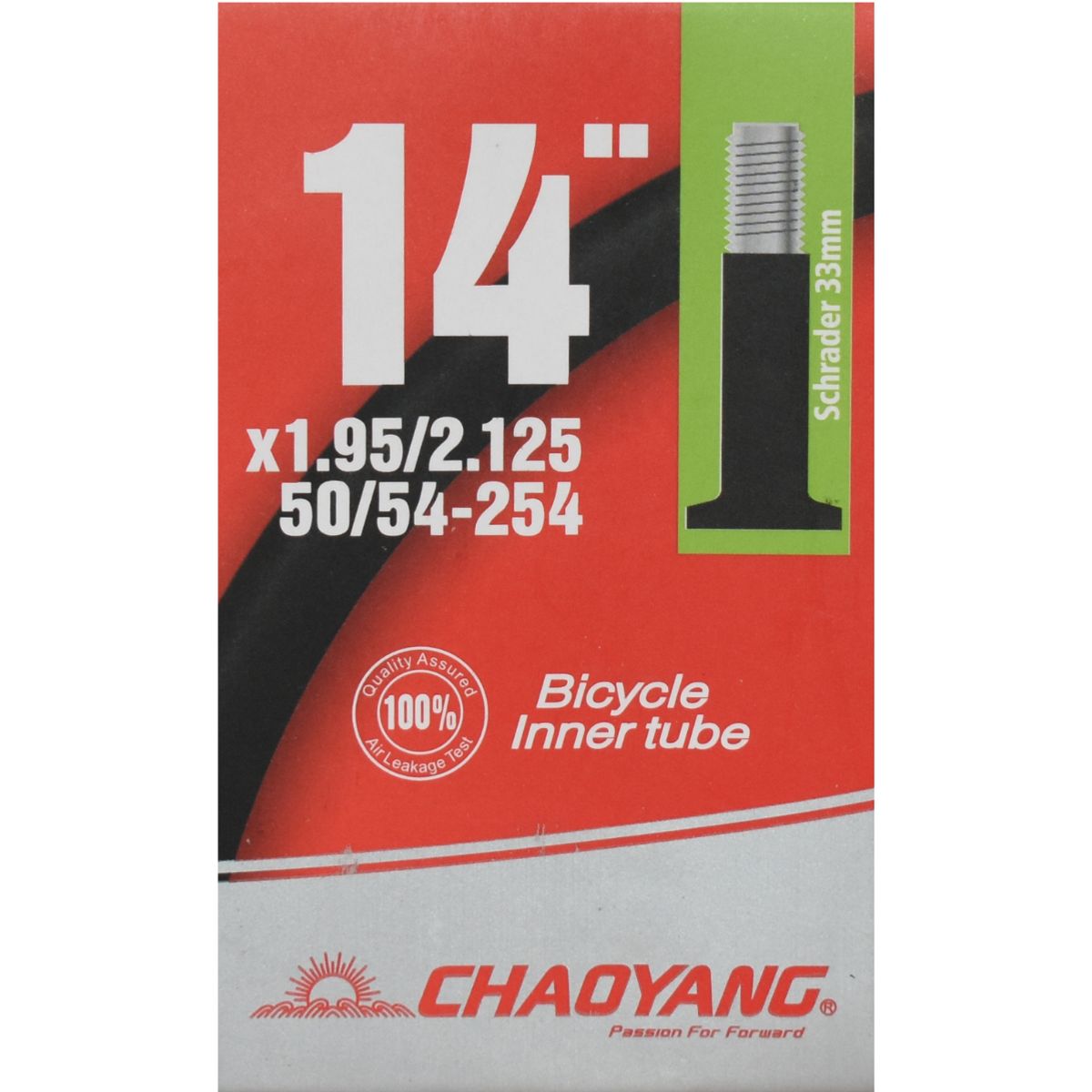 Chaoyang Slange 14x1.95-2.125 AV 33mm