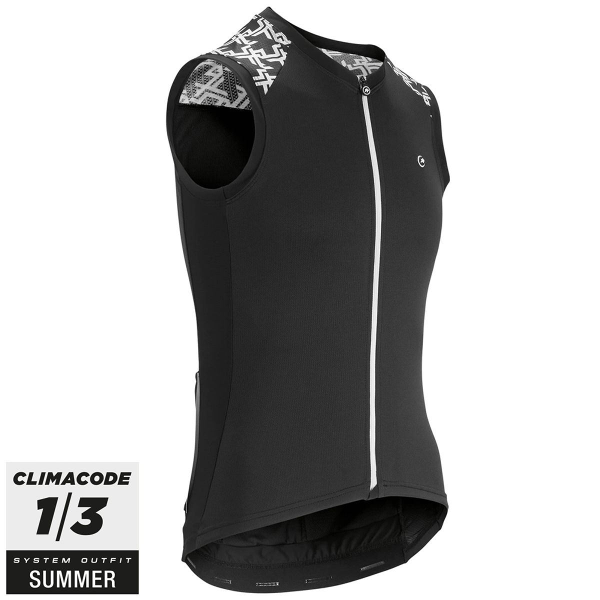 Assos Cykeltrøje Mille GT No Sleeve Jersey, Sort