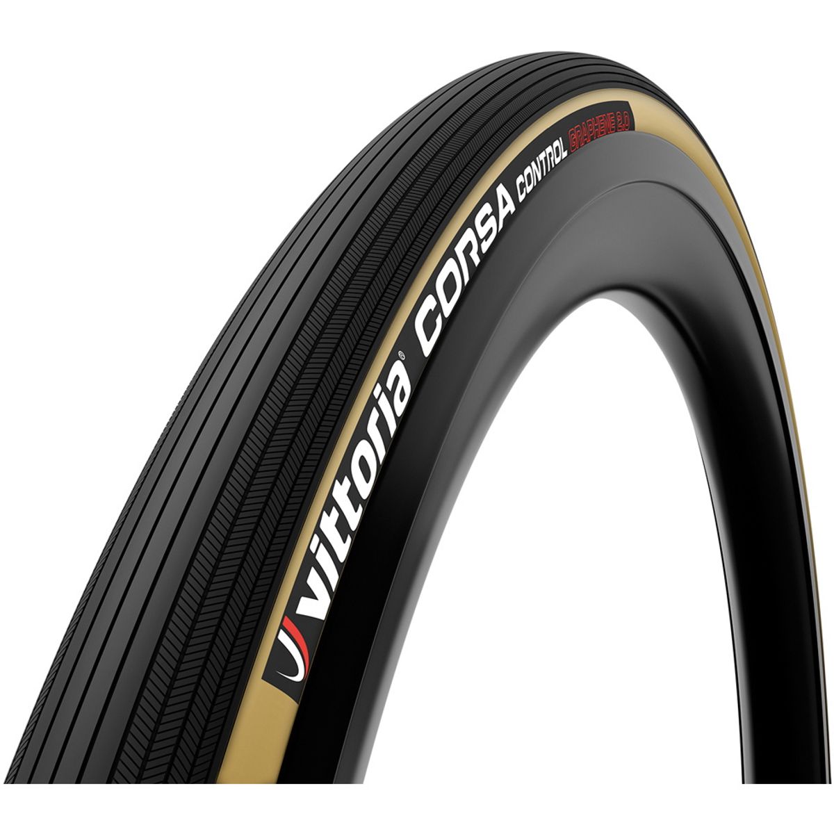 Vittoria Road Corsa Control Foldable 700x25/28/30 - Brun