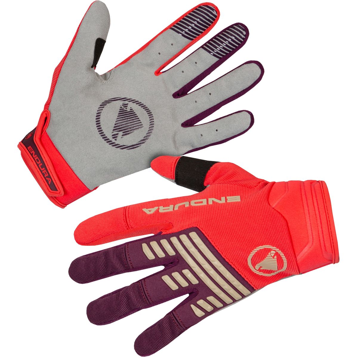 Endura SingleTrack Glove - Pomegranate