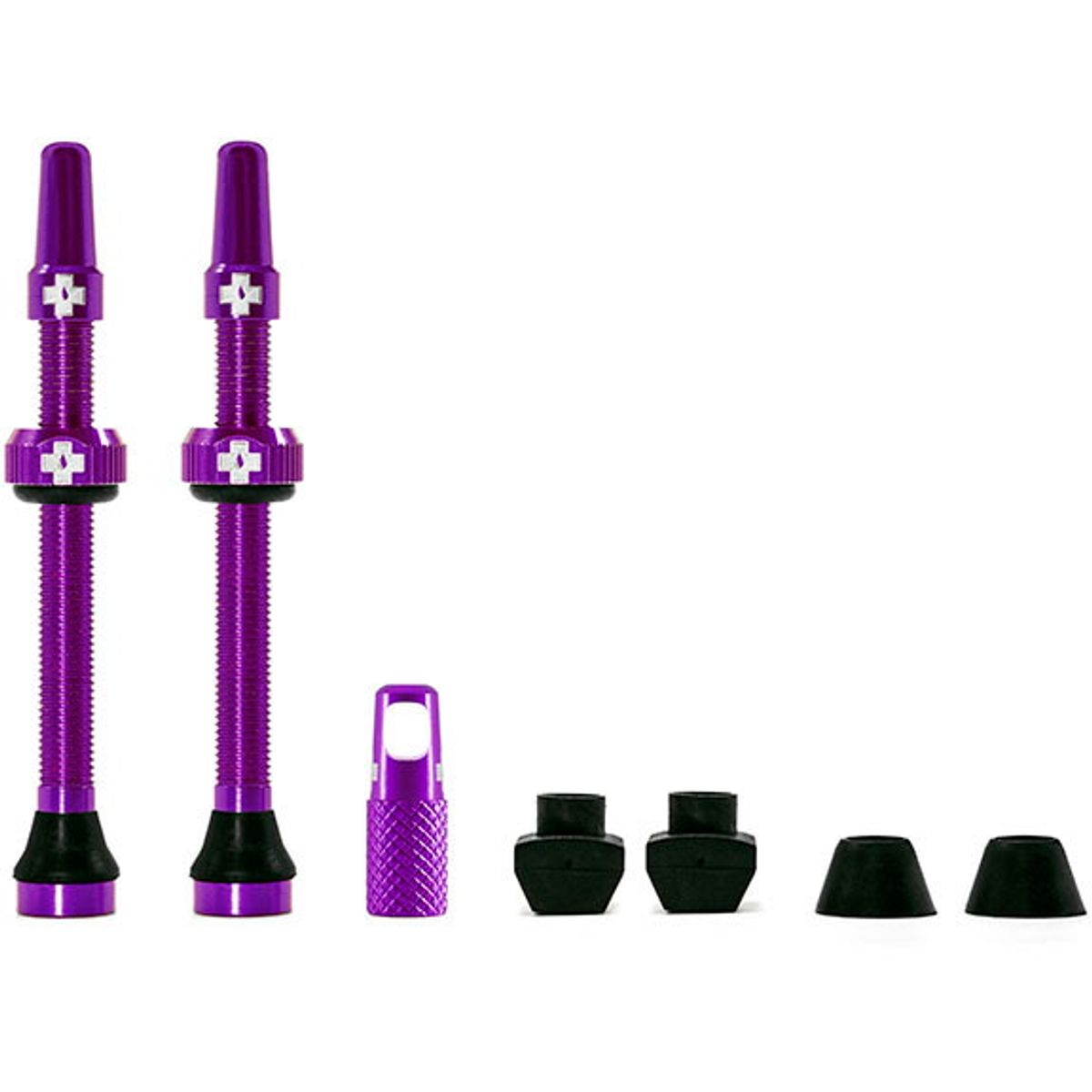 Muc-Off Tubeless Valve / Ventil Kit - 60 mm - Purple