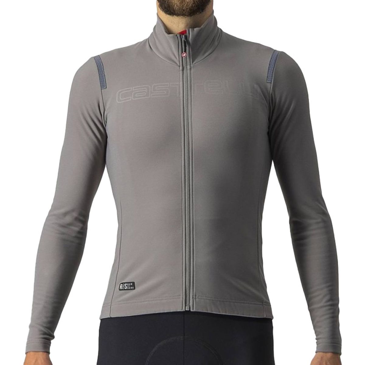 Castelli TUTTO NANO RoS JERSEY Langærmet - Grå