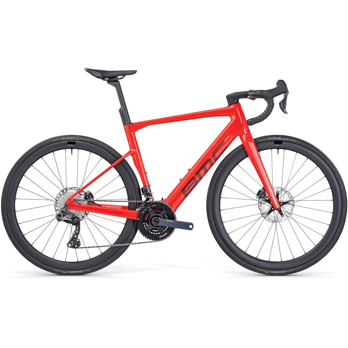 BMC Roadmachine 01 AMP TWO 2024 - Neon Red / Black