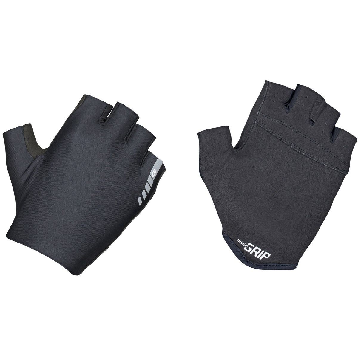 GripGrab Aerolite InsideGrip™ Kortfingret Handske - Sort