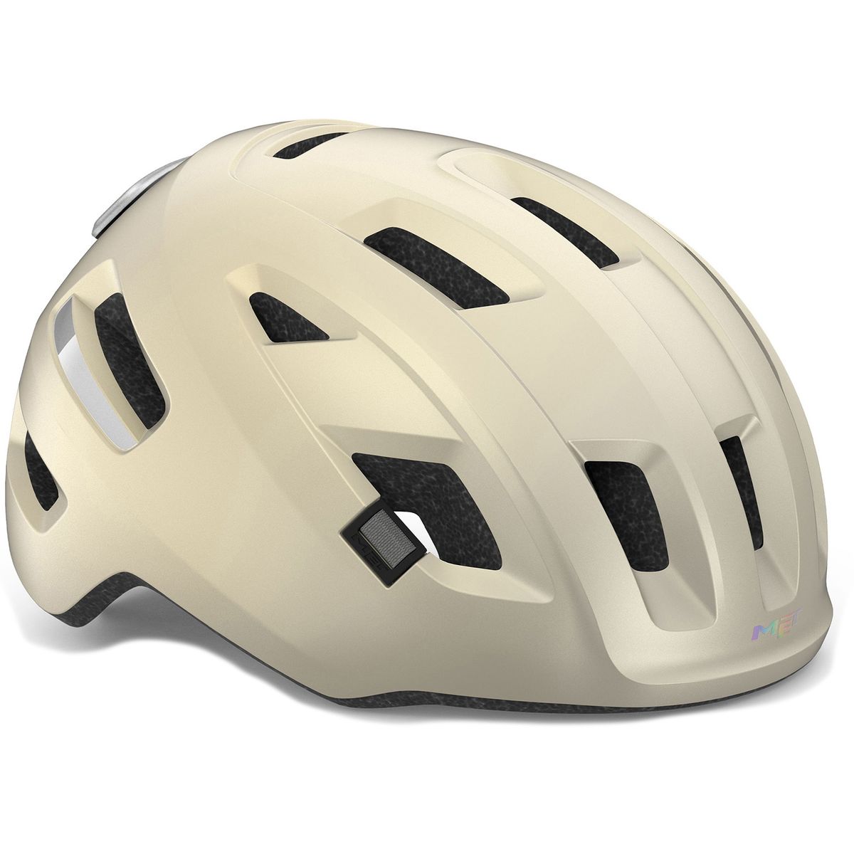 MET Helmet E-Mob Mips - Beige Hvid (elcykel hjelm)