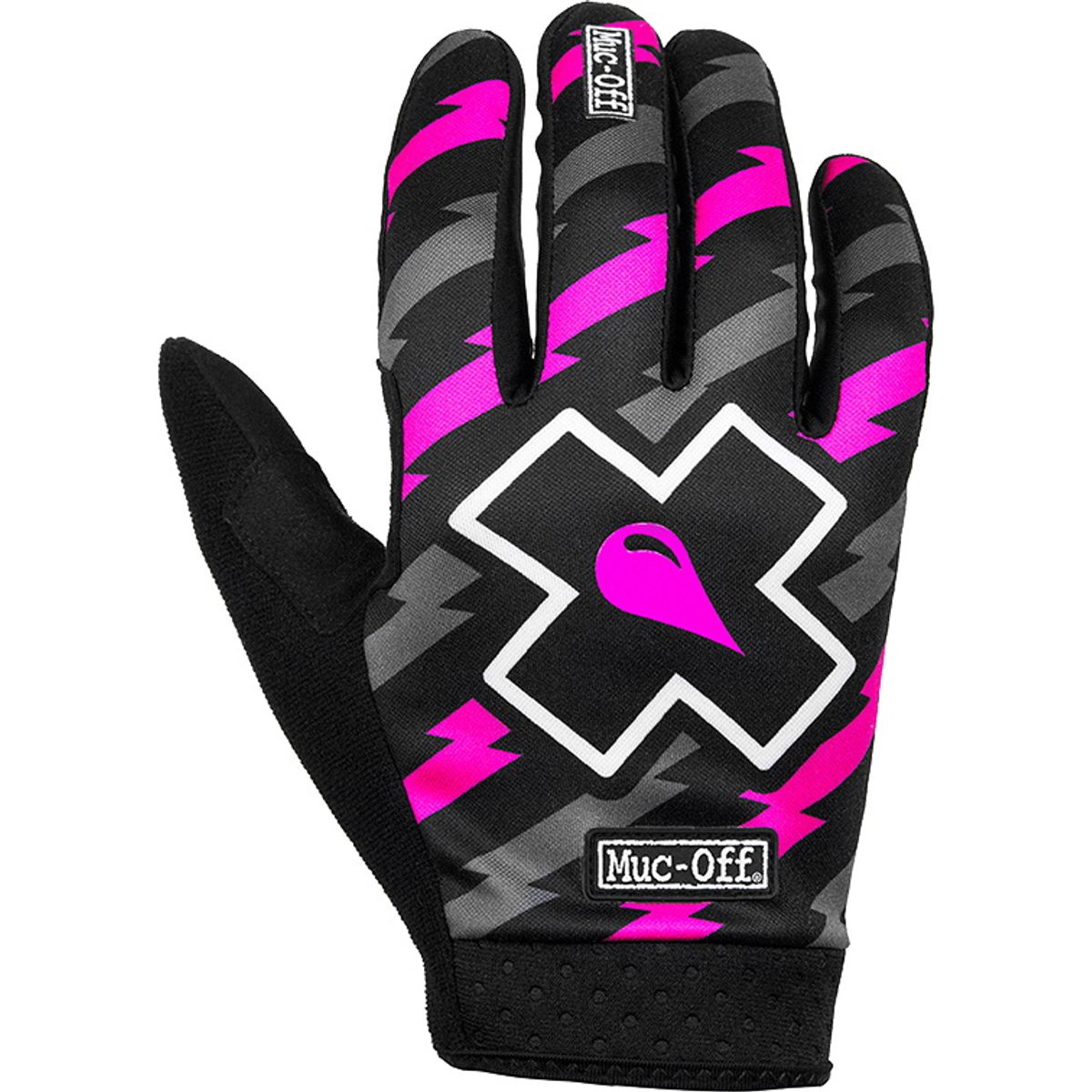 Muc-Off MTB Glove Bolt - Cykelhandske - Sort/Pink