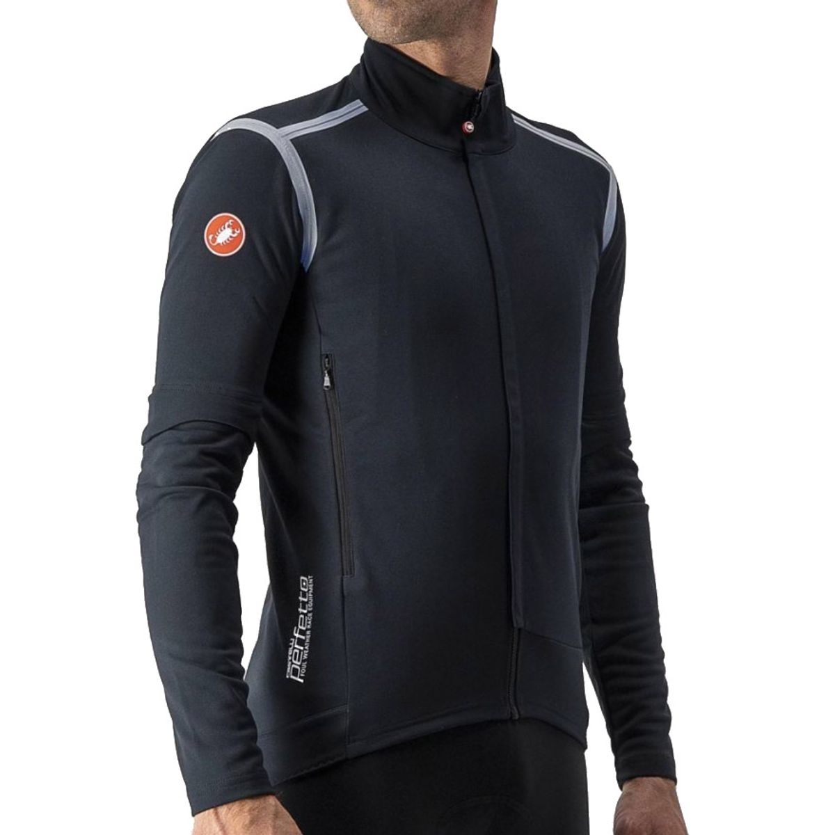 Castelli PERFETTO RoS CONVERTIBLE JACKET Vinterjakke - Sort