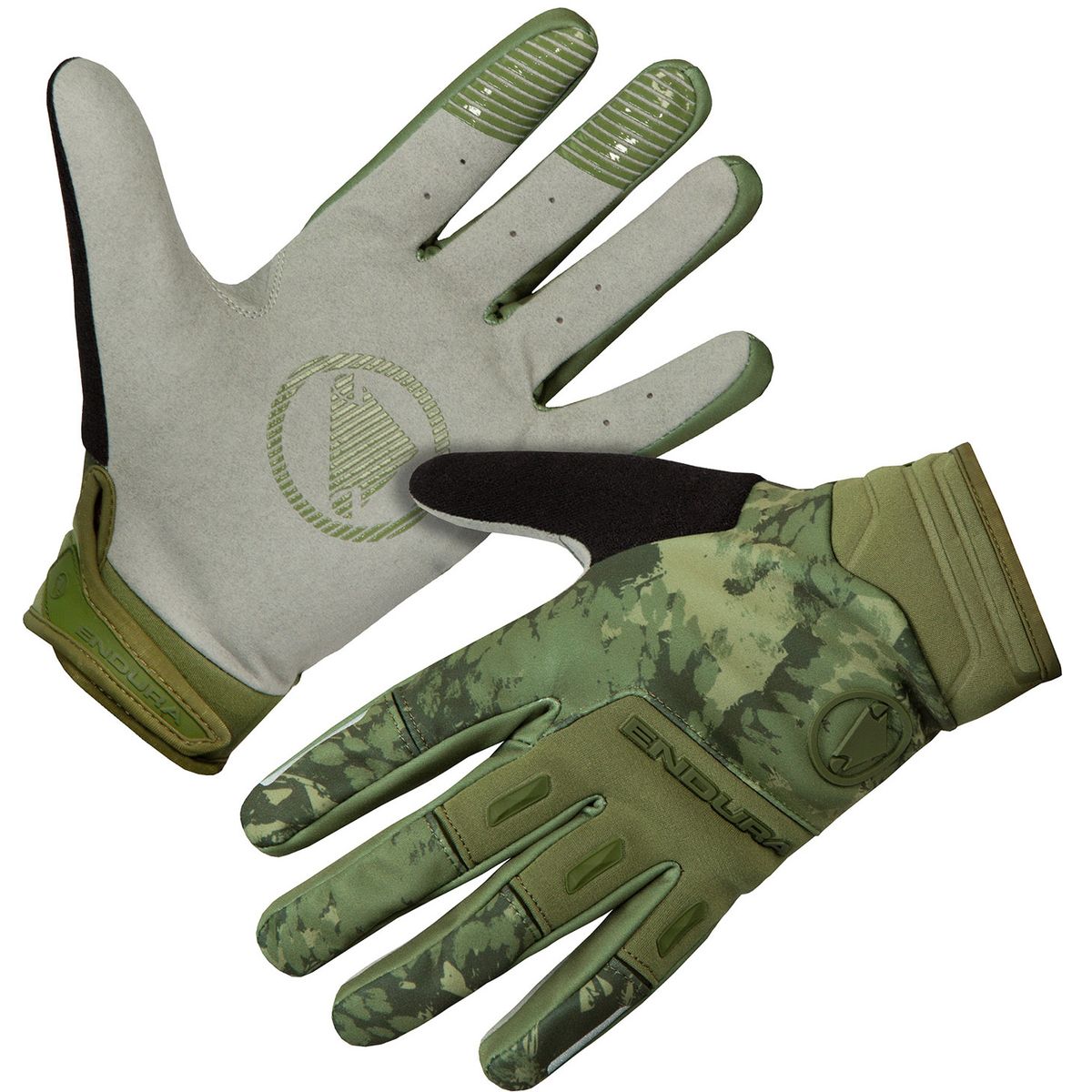 Endura SingleTrack Windproof Glove - Olive Green