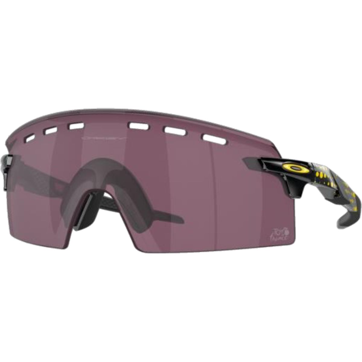 Oakley Encoder Strike Vented - YELLOW / PRIZM RUBY (Tour de France)