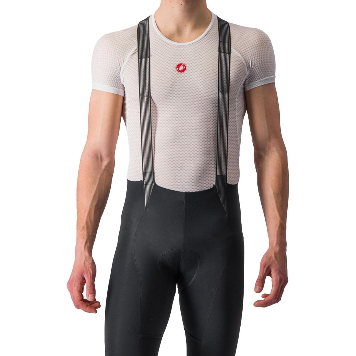 Castelli PRO ISSUE SHORT SLEEVE Baselayer - Hvid