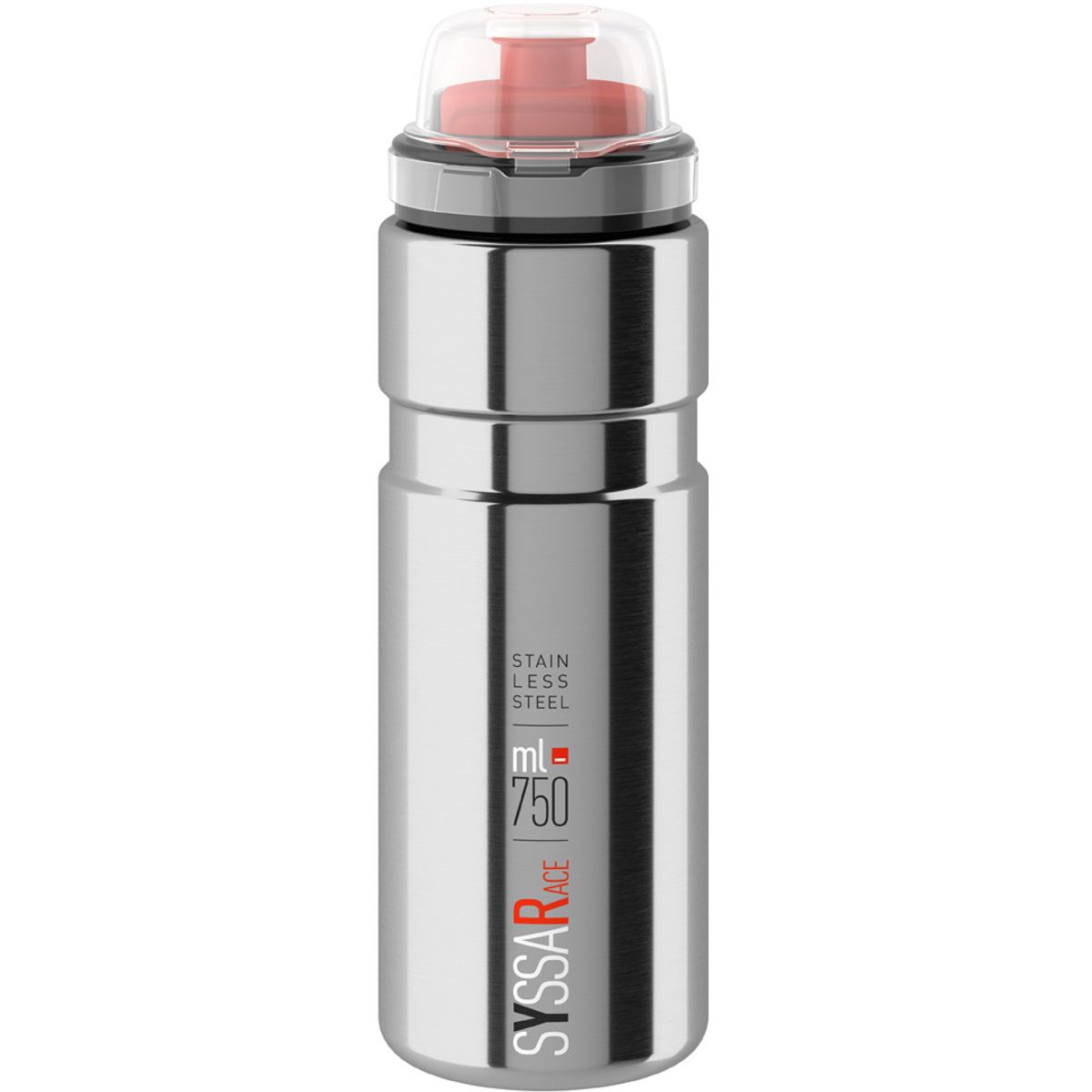 Elite Syssa Vandflaske - Silver Glossy - 750ml