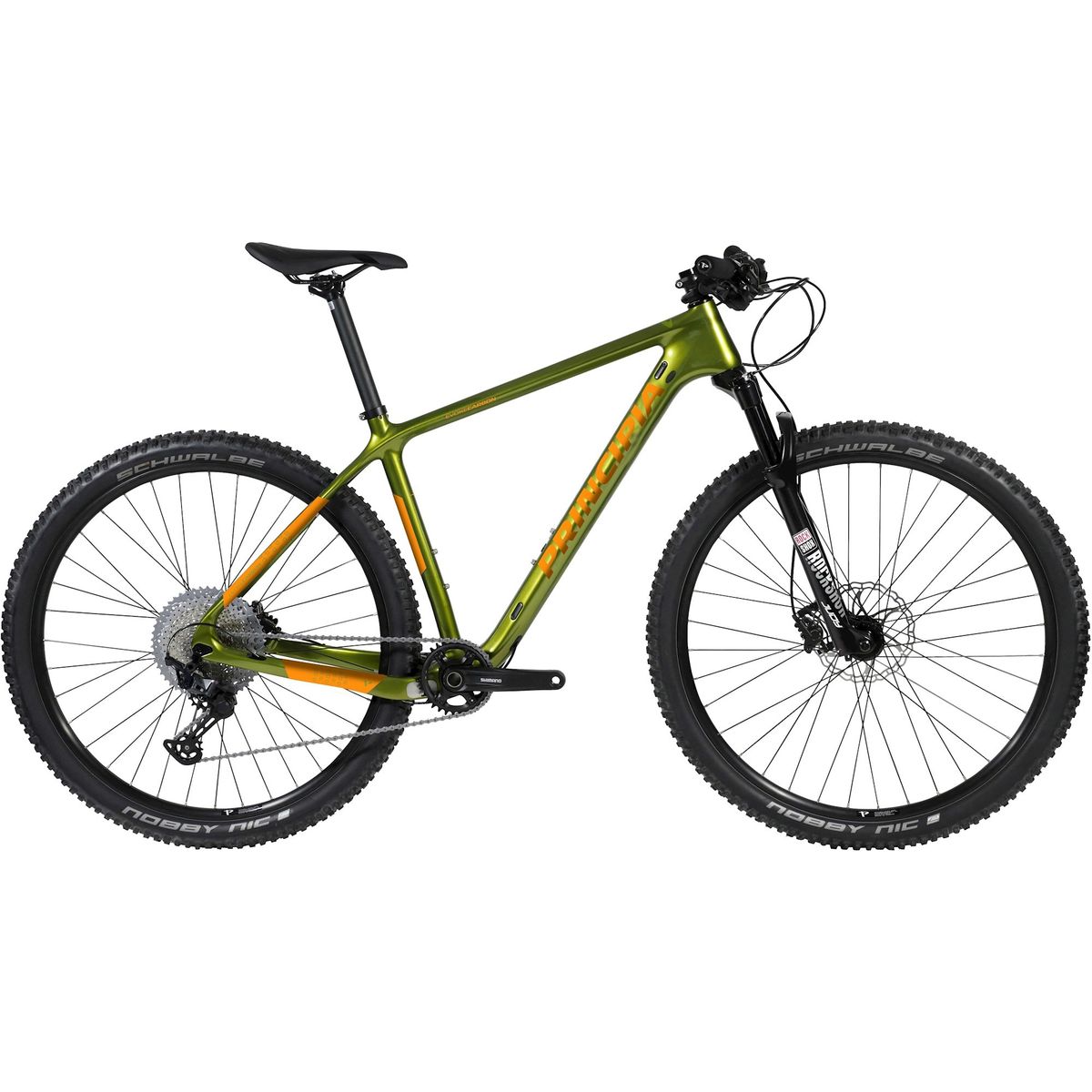 Principia MTB Carbon NX Eagle 1x12 - Grøn (Udstillingsmodel)