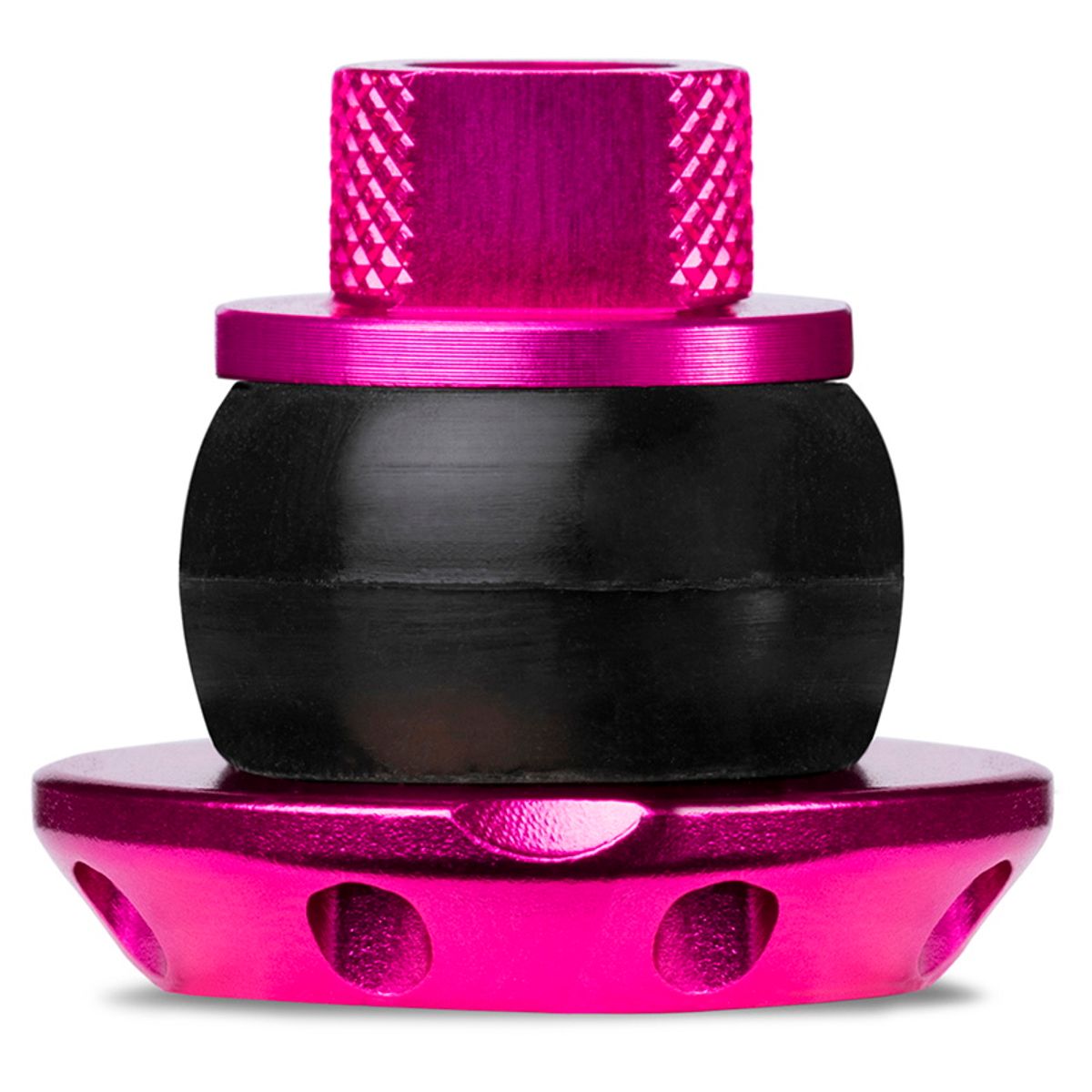 Muc-Off Disco Styrpropper / Bar end plugs - Pink