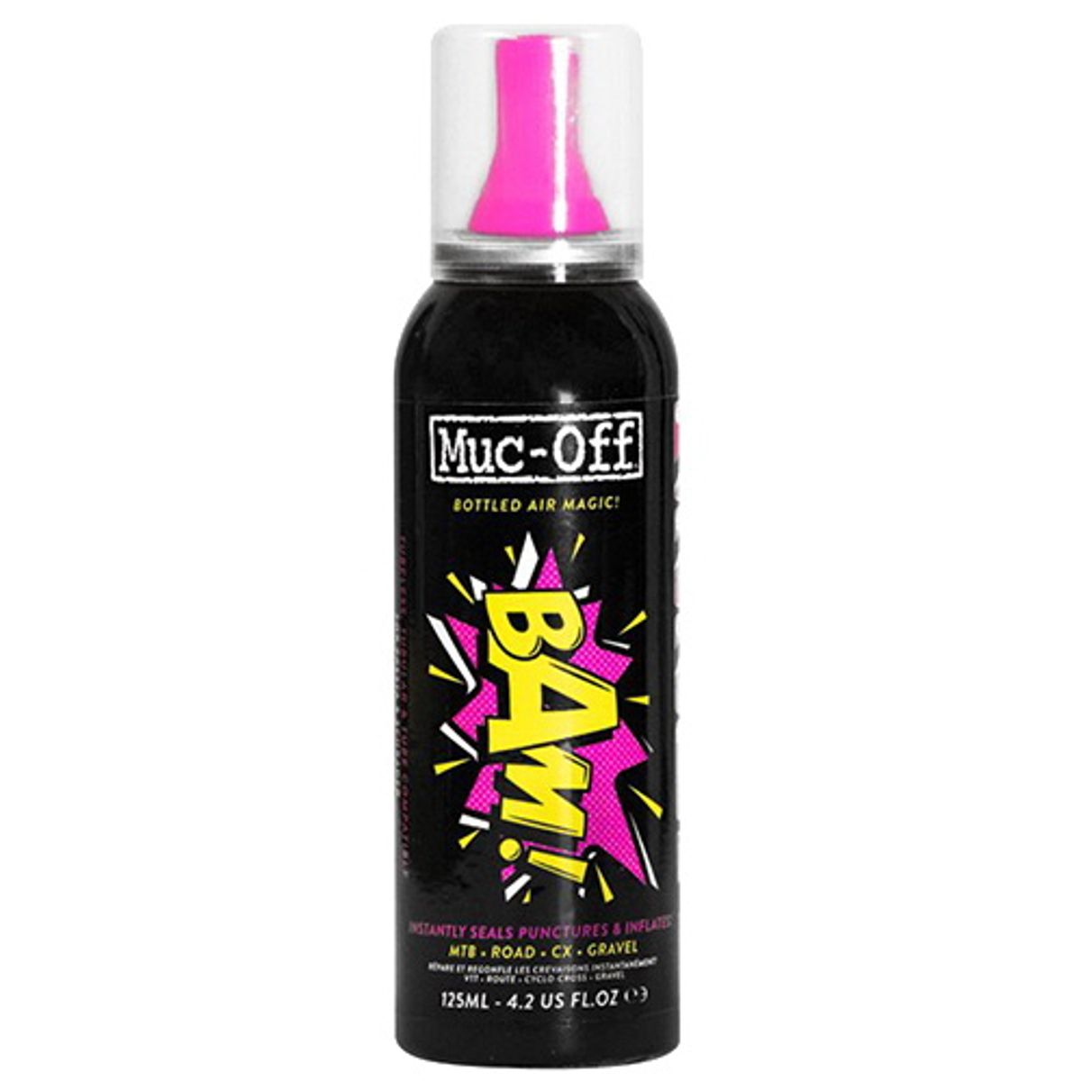 Muc-Off B.A.M. Bottled Air Magic (til punkteringer) - 125 ml