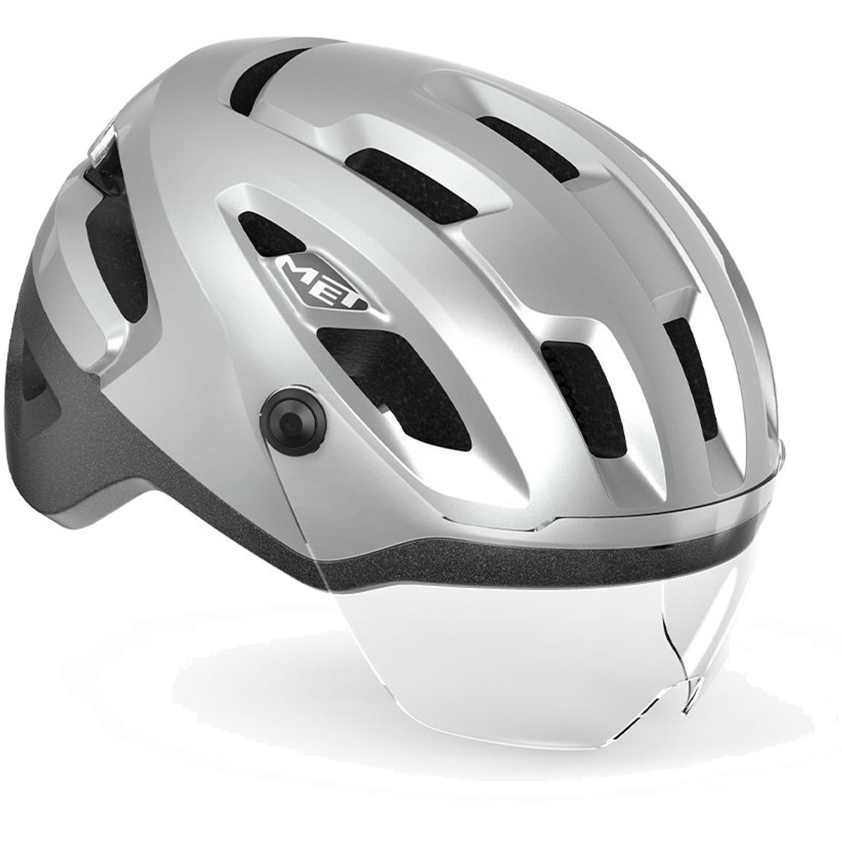 MET Helmet Intercity m. LED lys MIPS - Refleks/Grå