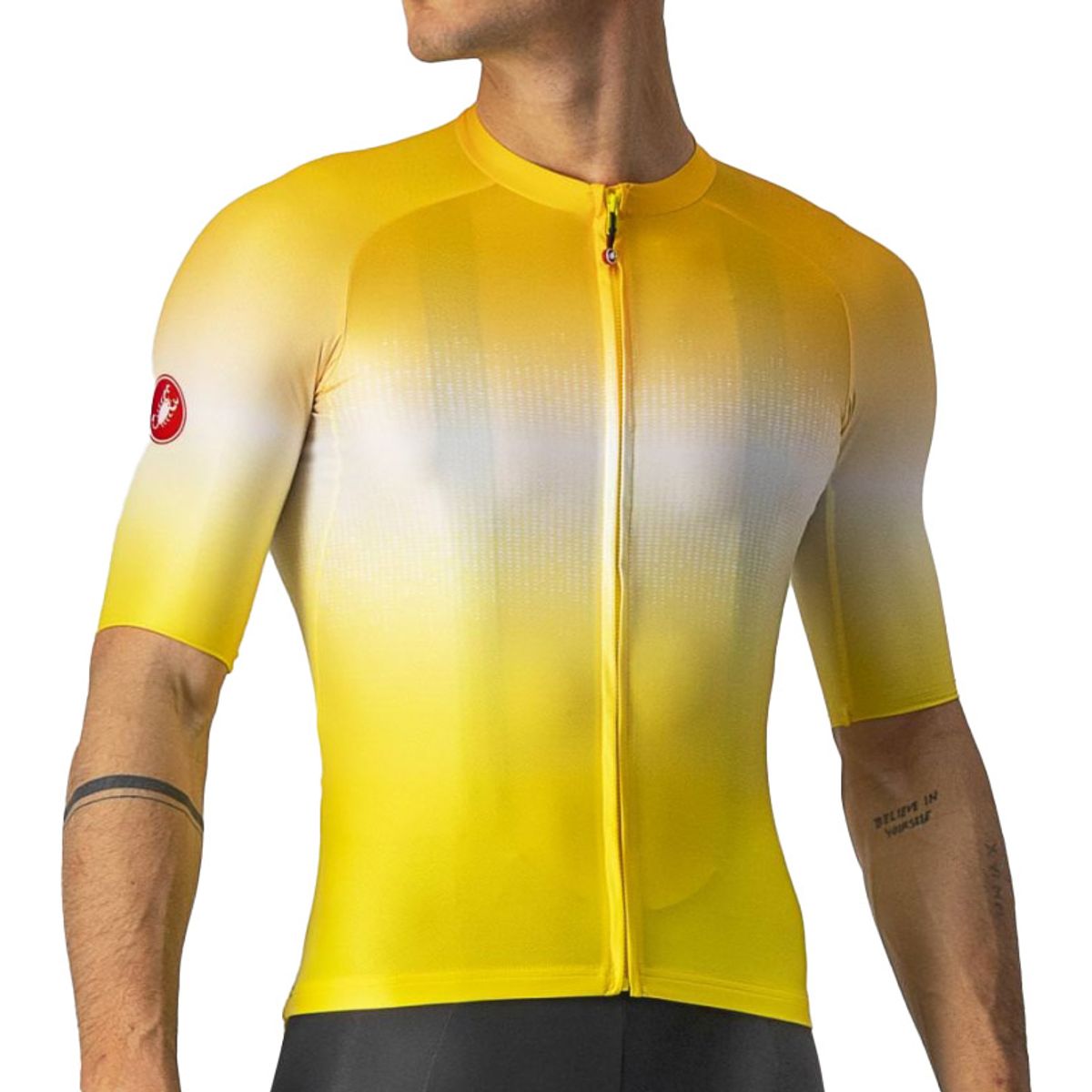 Castelli AERO RACE 6.0 JERSEY - Gul