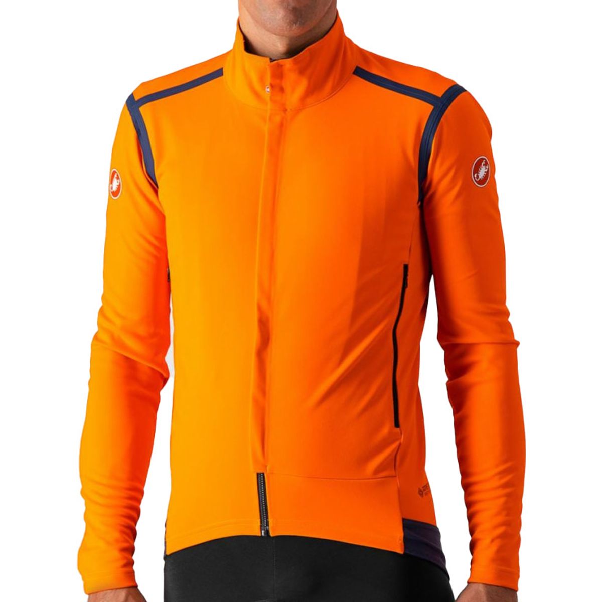 Castelli PERFETTO RoS LONG SLEEVE Langærmet Jersey - Orange