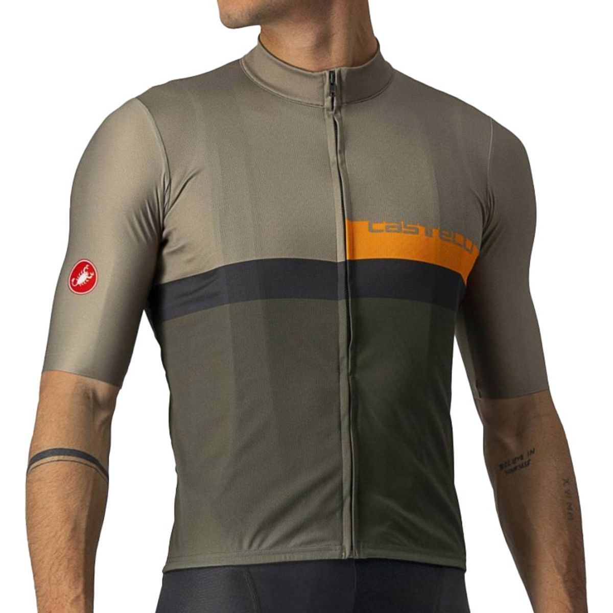 Castelli A BLOCCO JERSEY - Grøn