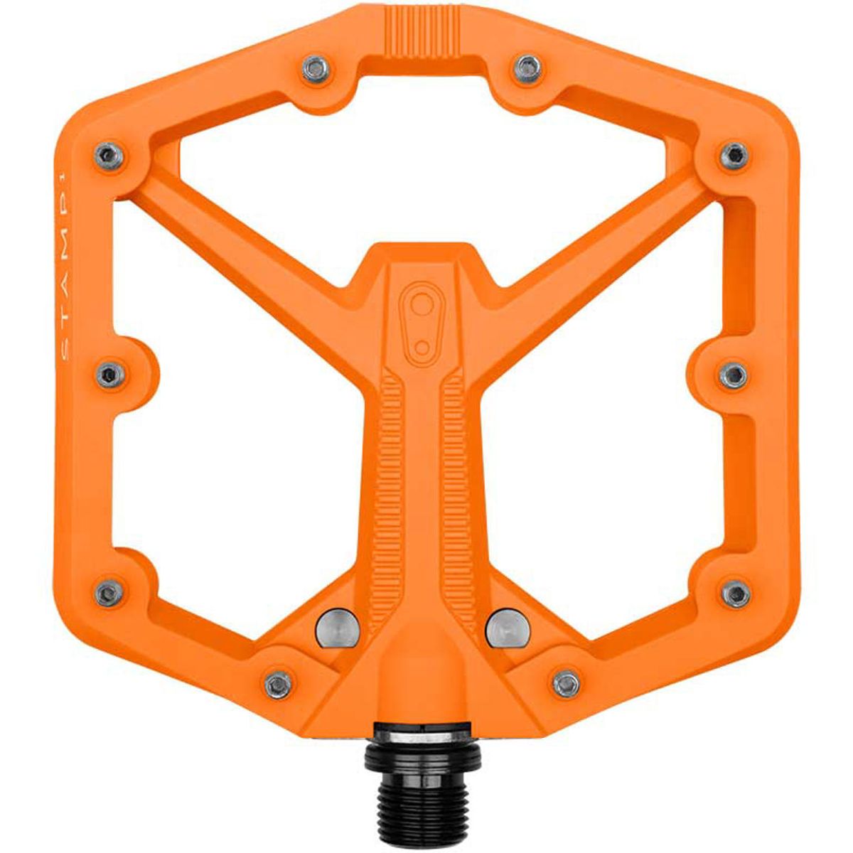 CrankBrothers Flat Pedal Stamp 1 - Large - Orange