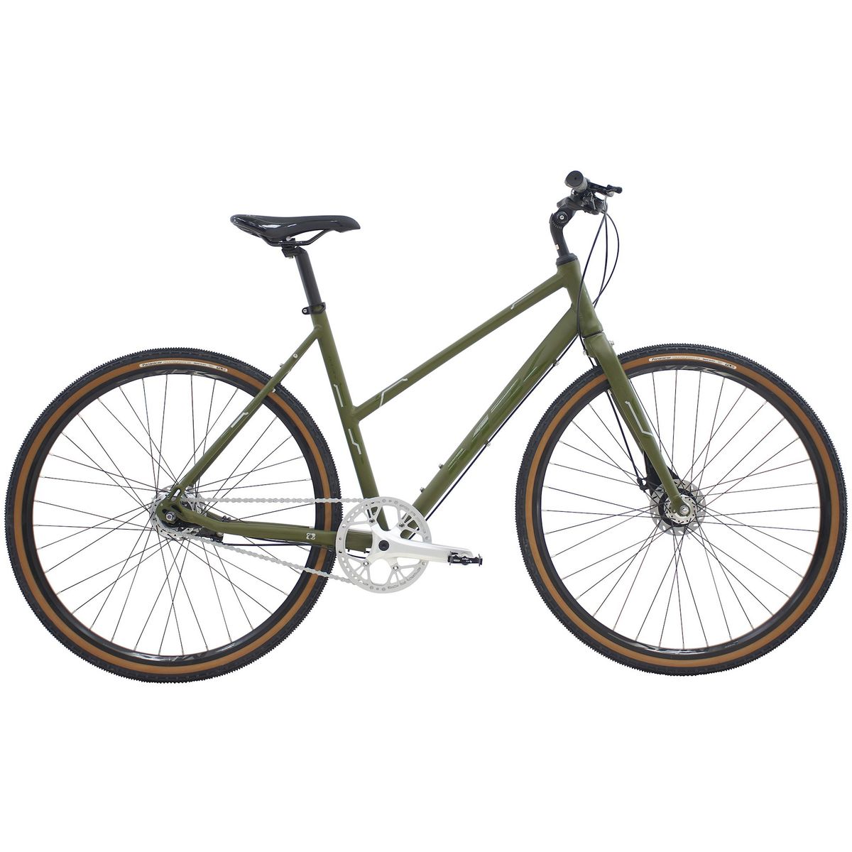 MBK Octane Gravel Urban Dame 7g 2023 - Grøn