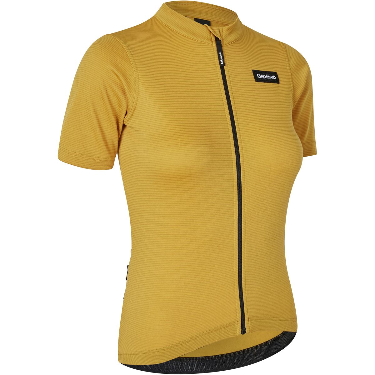 GripGrab Women's Kortærmet Gravelin Merinotech Cykeltrøje - Mustard Yellow